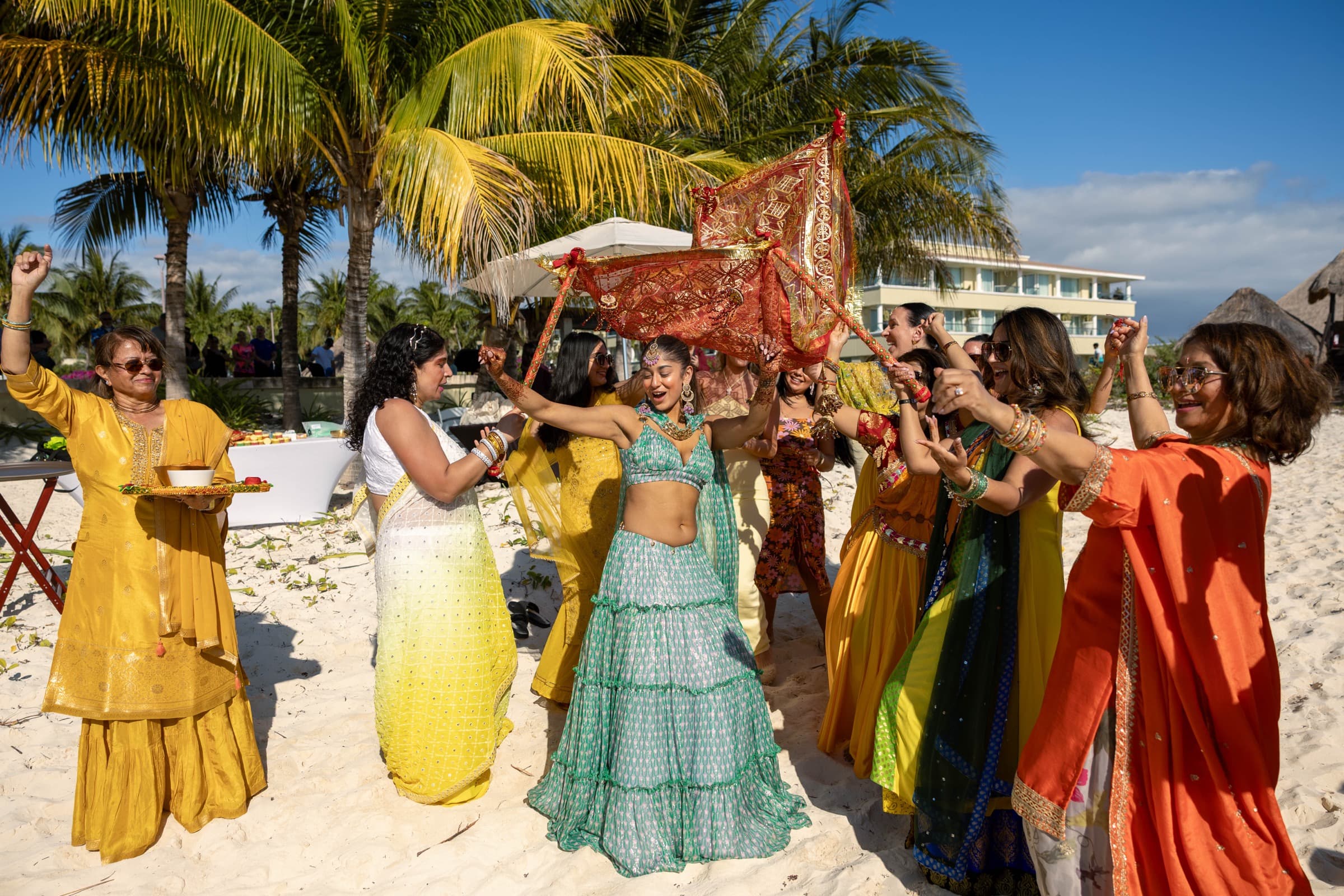 Hena and Anil Haldi ceremony