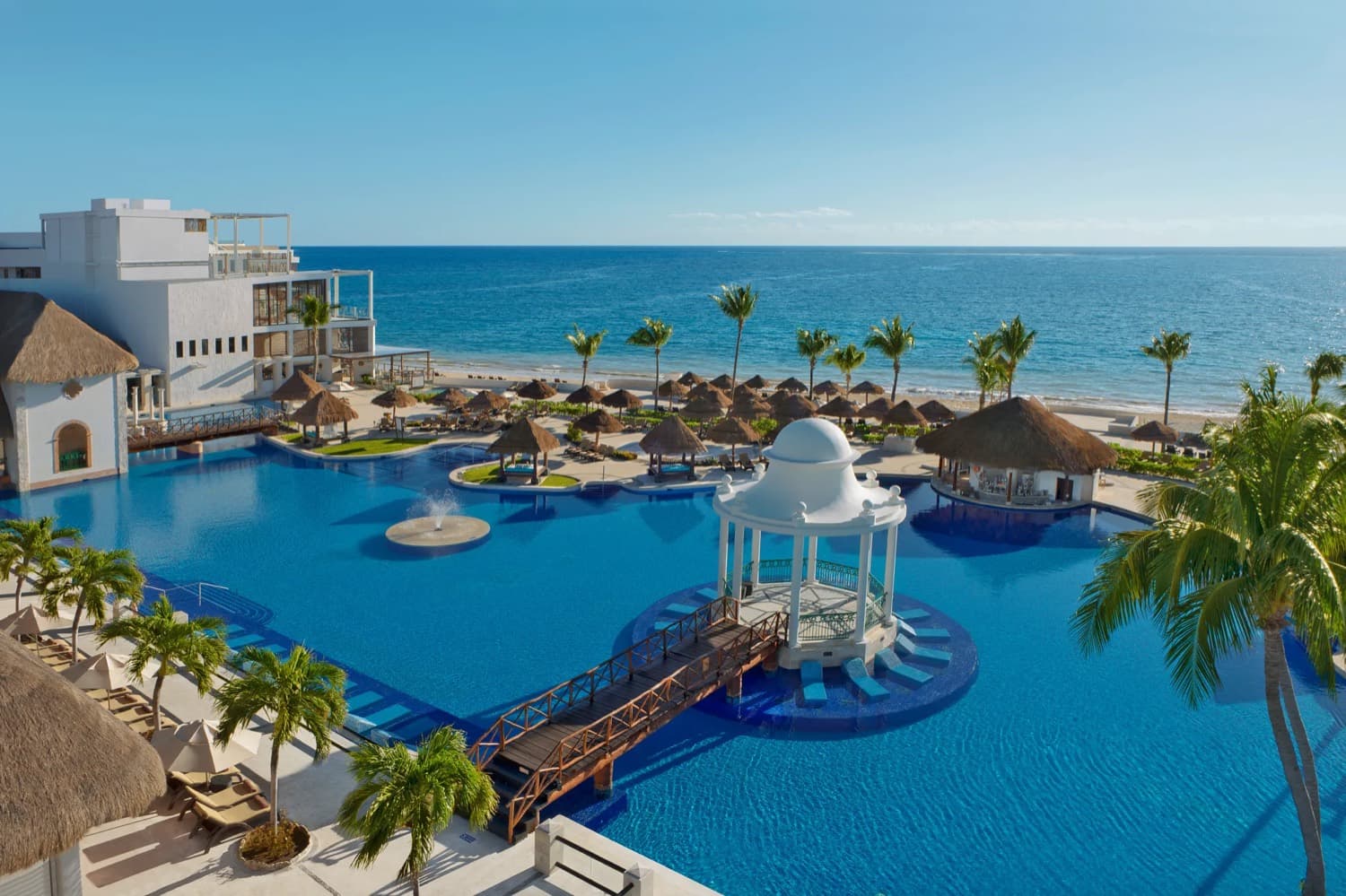 Wedding Gazebo — ceremony wedding venue at Dreams Sapphire Resort & Spa, Mexico