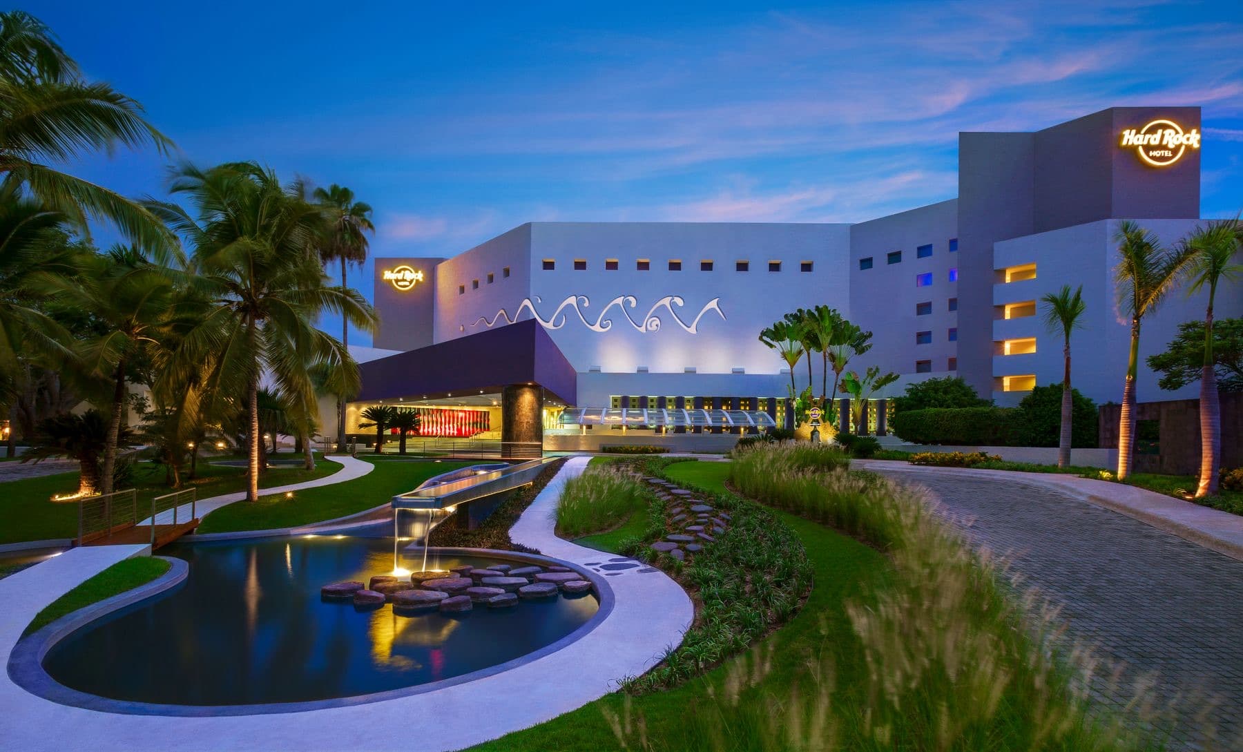 Sunset Garden — reception wedding venue at Hard Rock Hotel Vallarta, Mexico