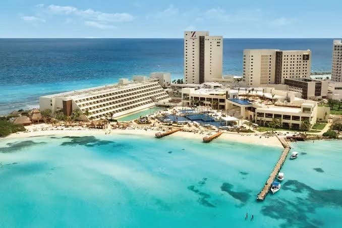 Sahara Beach — ceremony wedding venue at Hyatt Ziva Cancun, Mexico