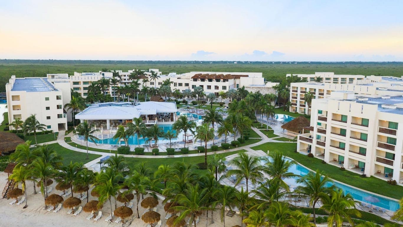 Tropical Garden — ceremony wedding venue at Hyatt Ziva Riviera Cancun, Mexico
