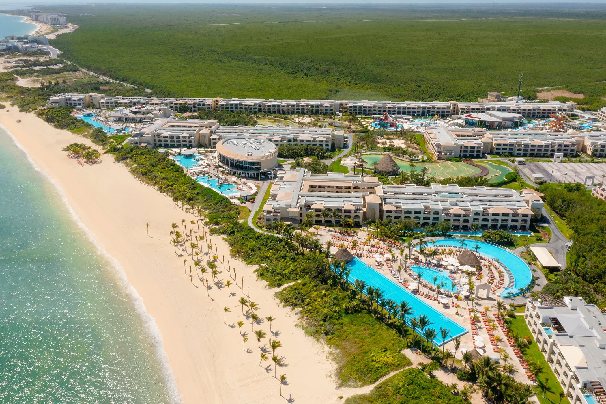 Caribbean Lounge — reception wedding venue at Moon Palace The Grand, Mexico
