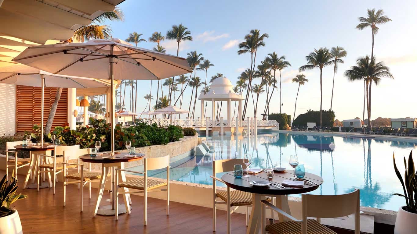 Family Garden — ceremony wedding venue at Paradisus Palma Real, Dominican Republic