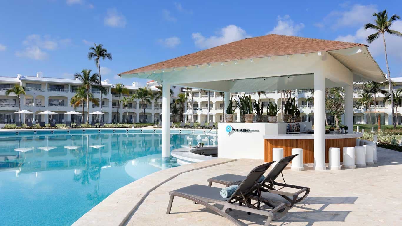 Flora Terrace — reception wedding venue at Paradisus Palma Real, Dominican Republic