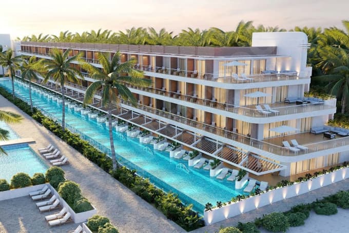 Private Dream Island — reception wedding venue at Princess Grand Jamaica, Jamaica