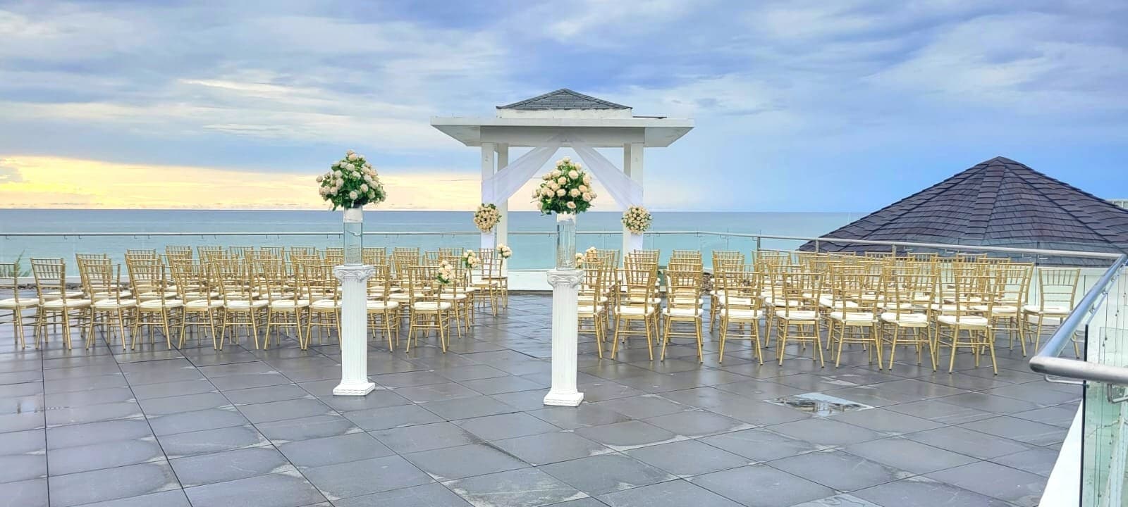 Sky Deck — ceremony venue at Azul Beach Resort Negril