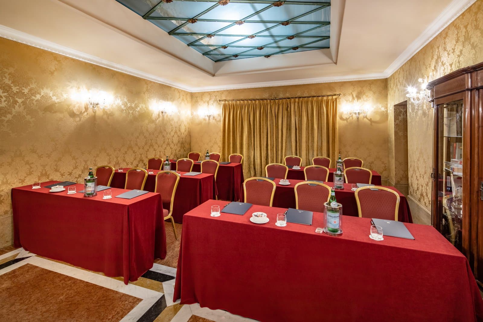 Sala Arazzo — welcome venue at Baglioni Hotel Luna Venice