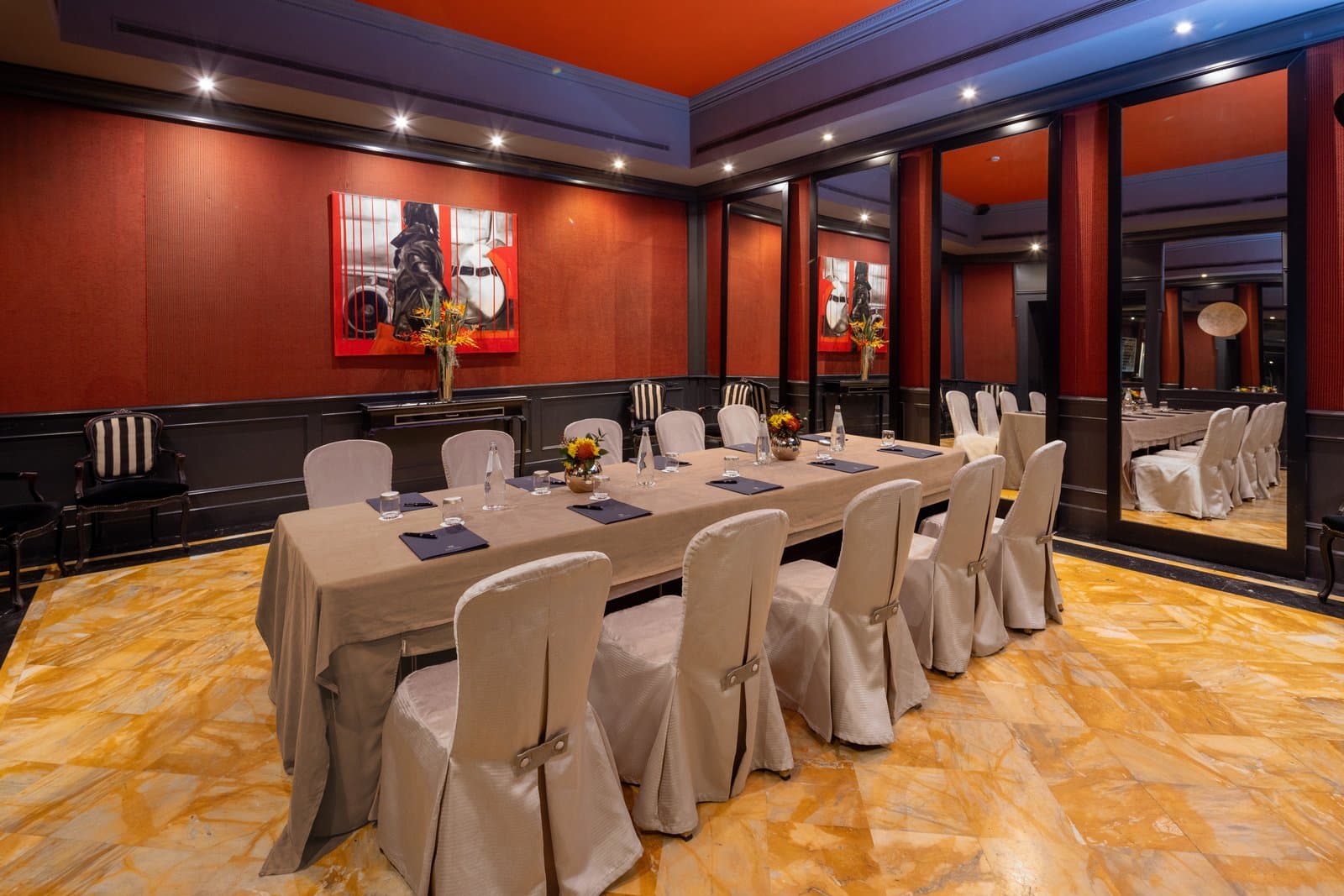 Sala Veneto — welcome venue at Baglioni Hotel Regina Rome