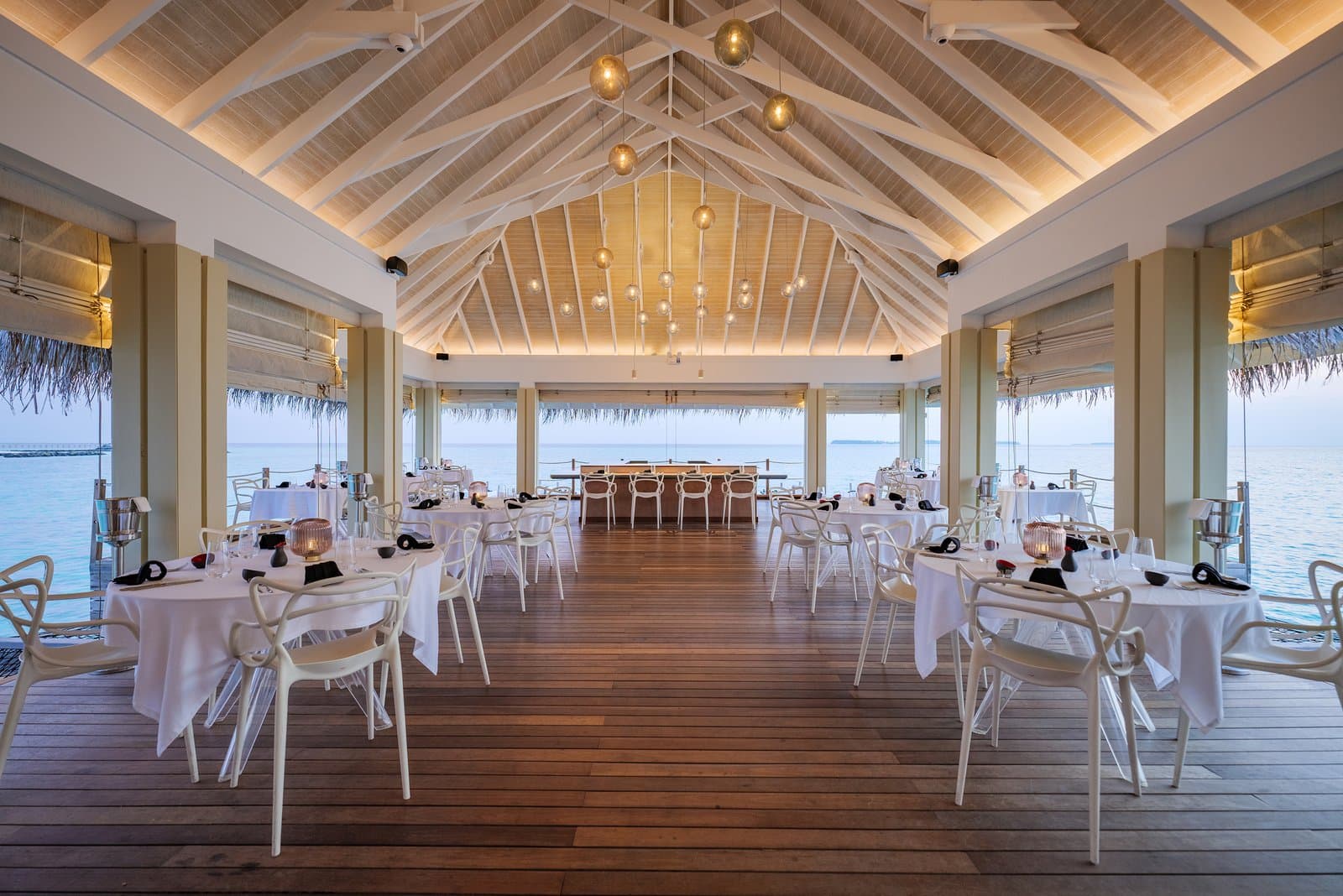 Yama — reception venue at Baglioni Maldives