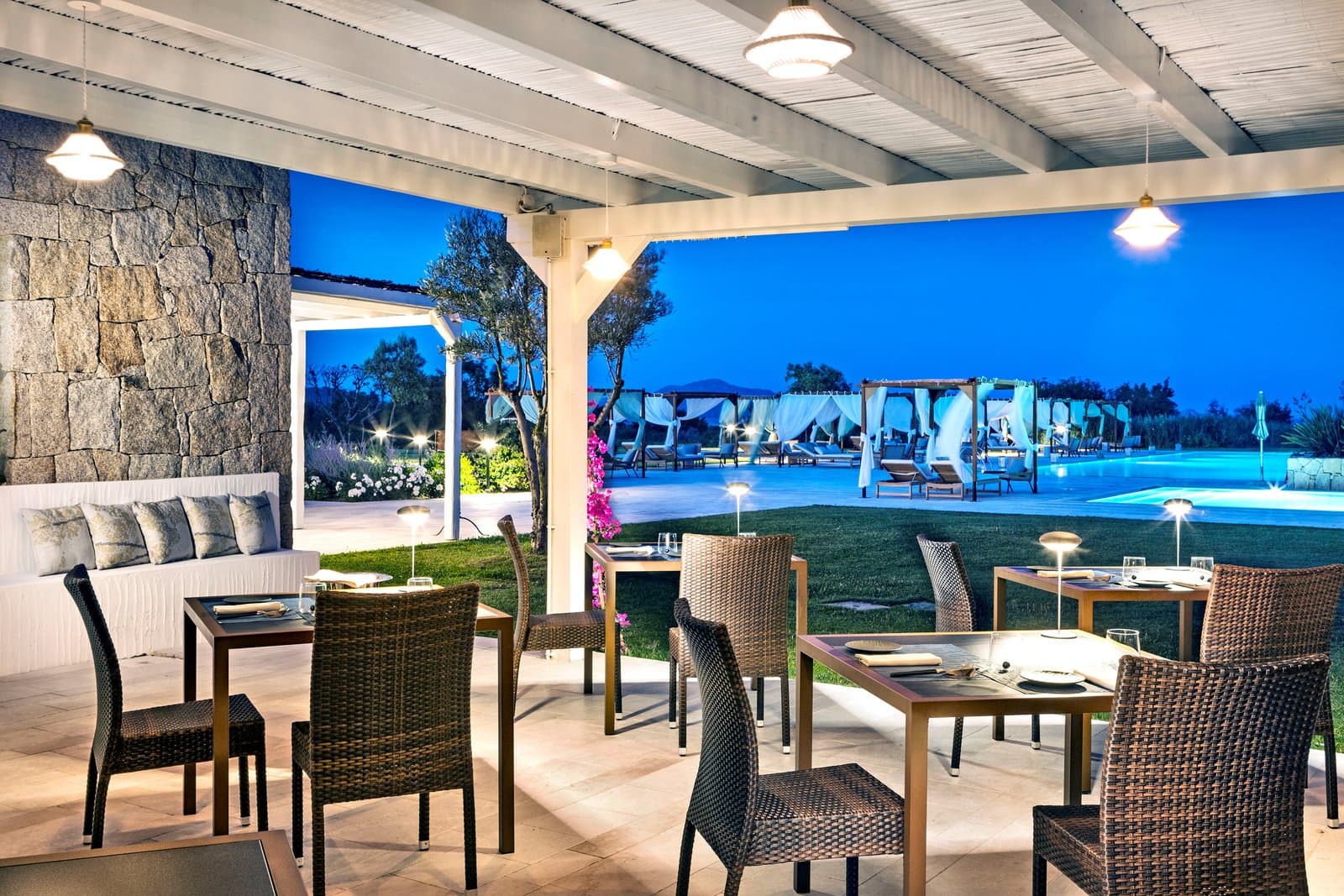 Gusto by Sadler — reception venue at Baglioni Resort Sardinia