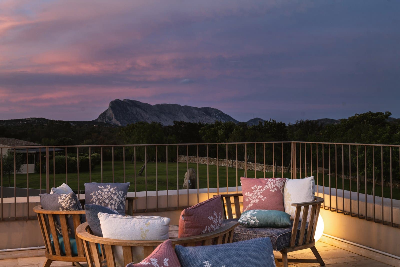 Sunset Terrace — cocktail venue at Baglioni Resort Sardinia