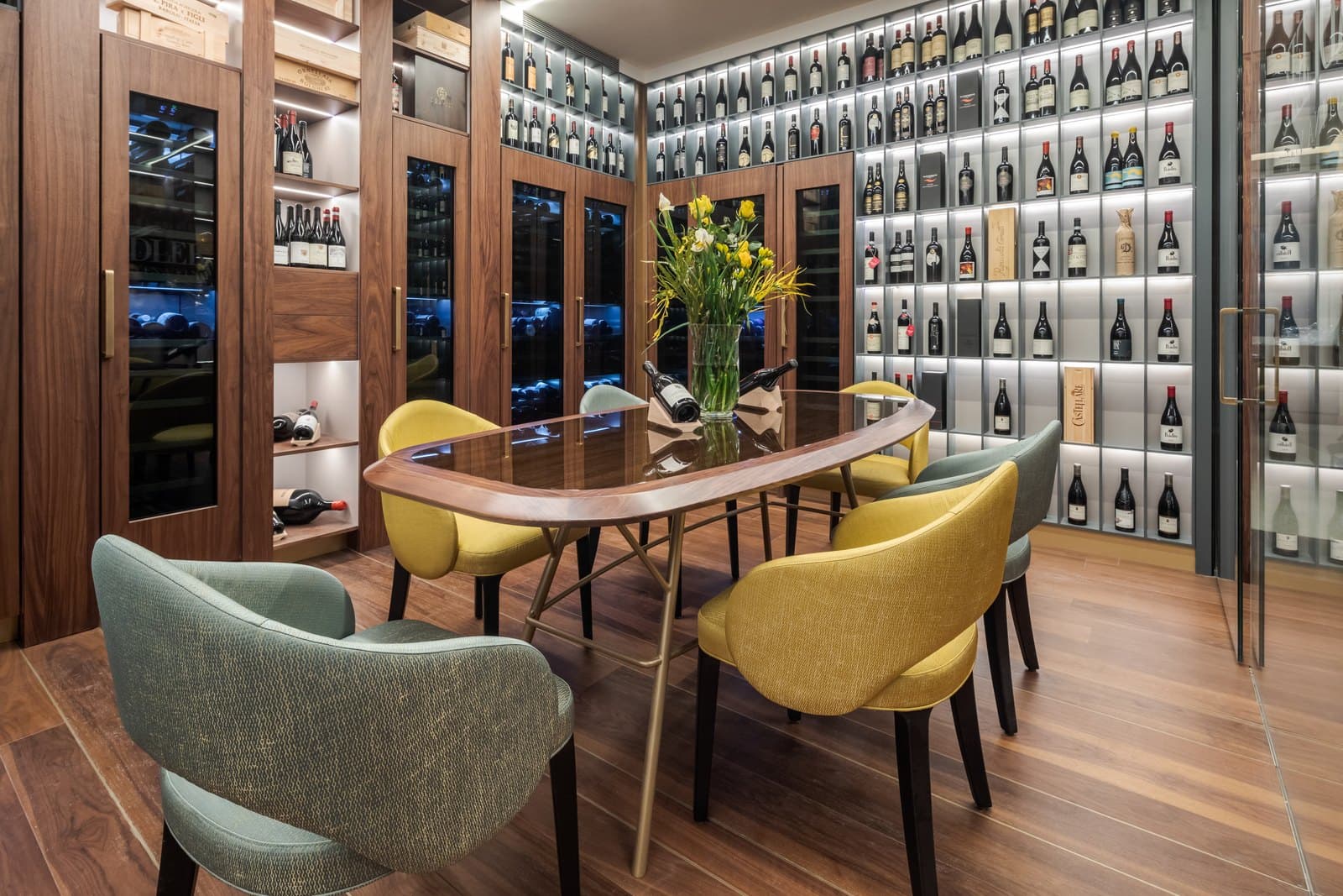 Sadler Wine Cellar — welcome venue at Casa Baglioni Milan