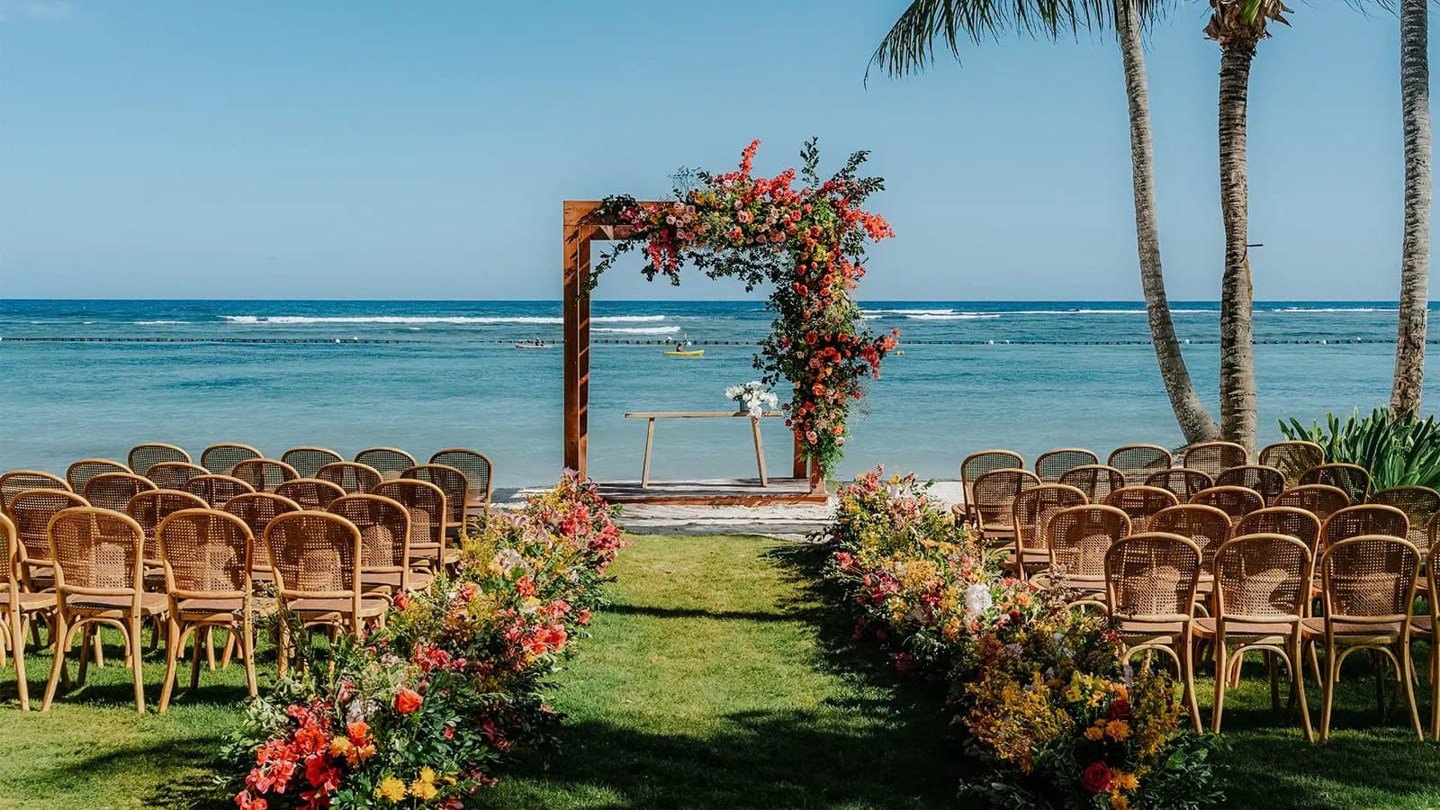 Beach Ceremony Site — ceremony venue at Club Med Punta Cana