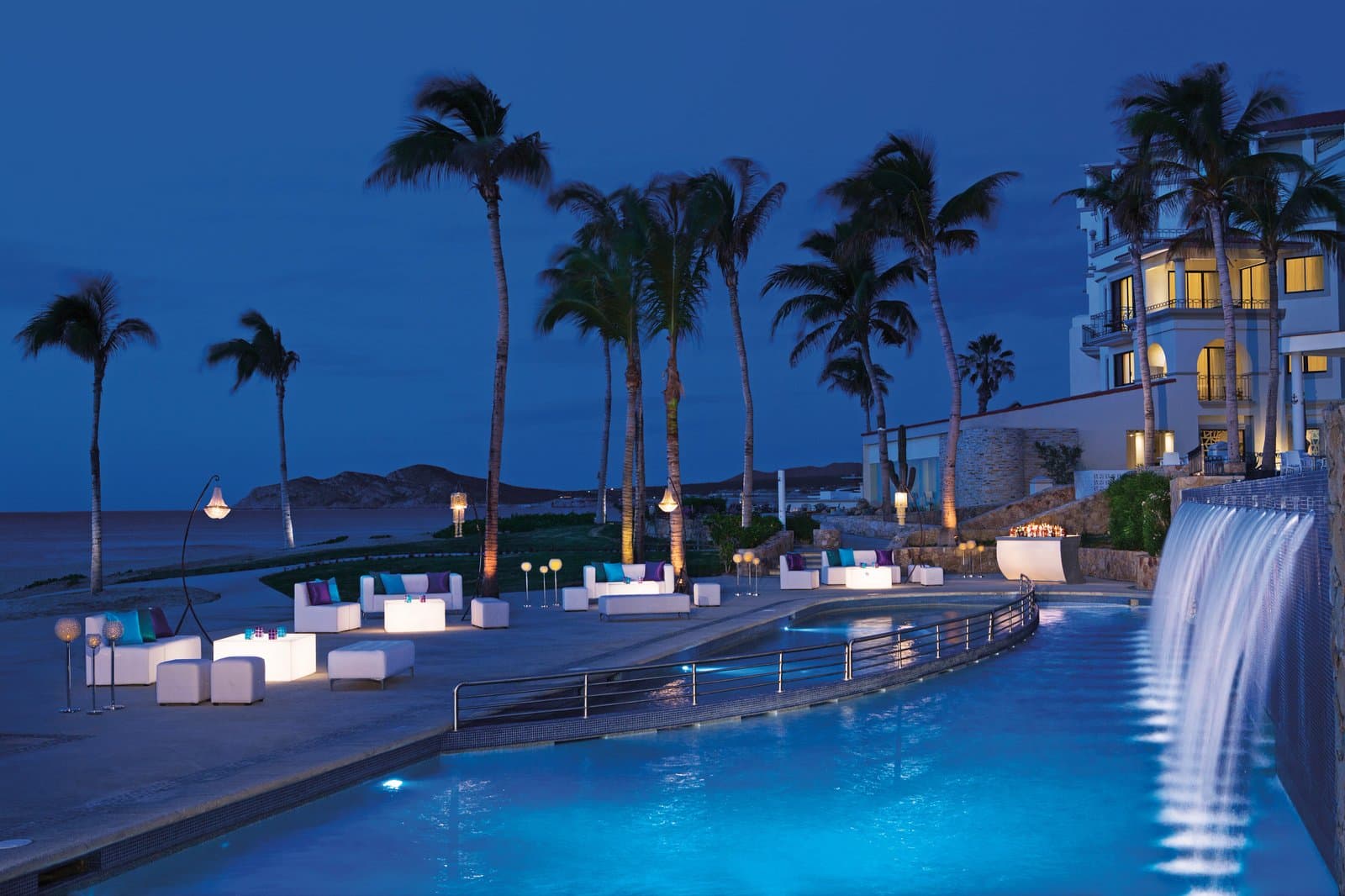 Cascada Pool Terrace — reception venue at Dreams Los Cabos Suites Golf Resort & Spa