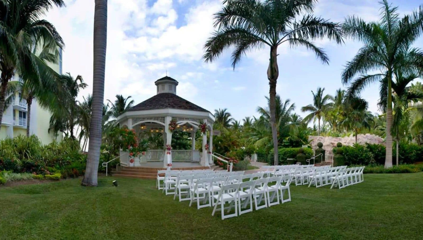 Wedding Gazebo — ceremony venue at Dreams Rose Hall Resort & Spa