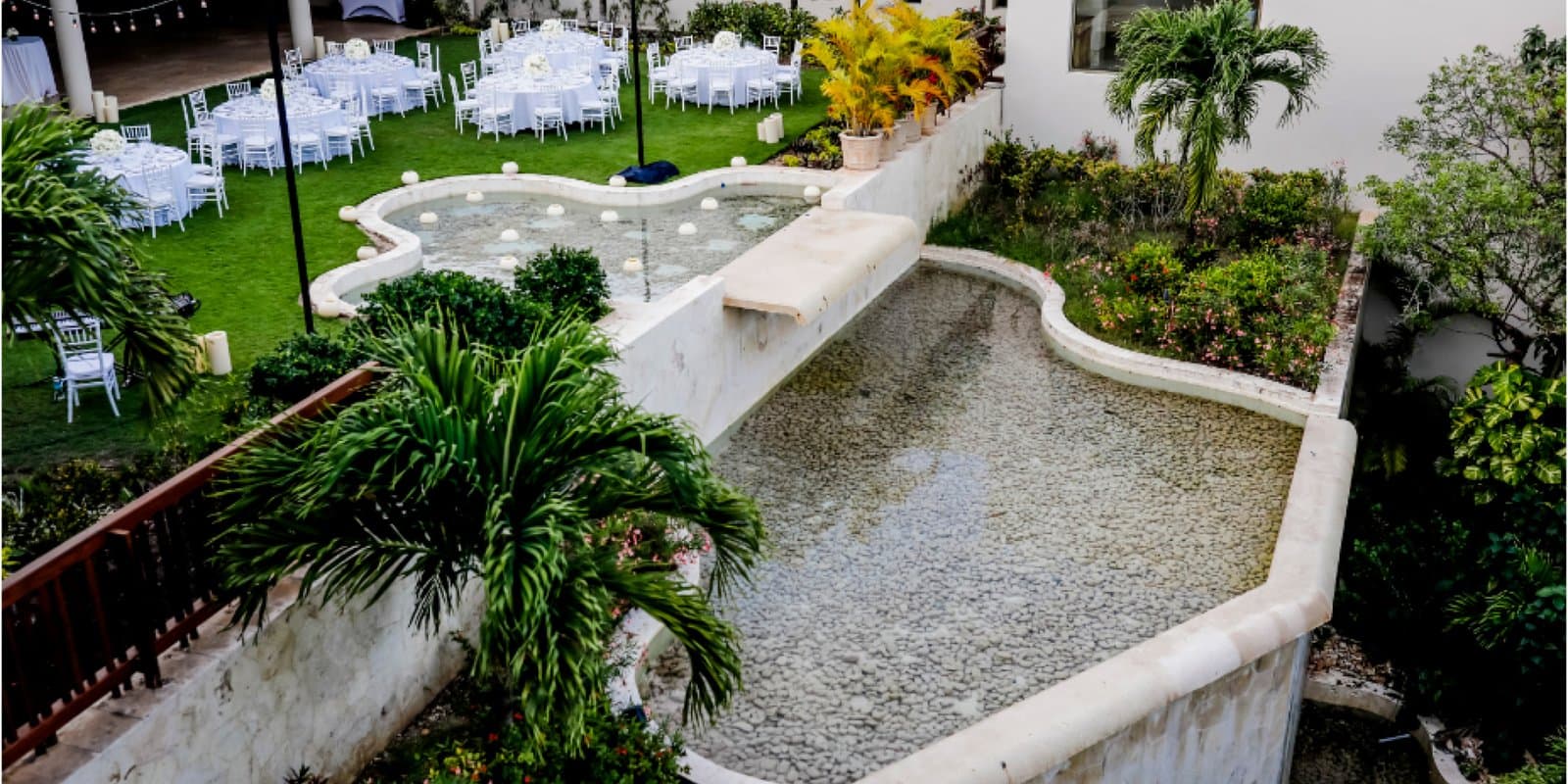 Terraza Garden — reception venue at Fairmont Mayakoba