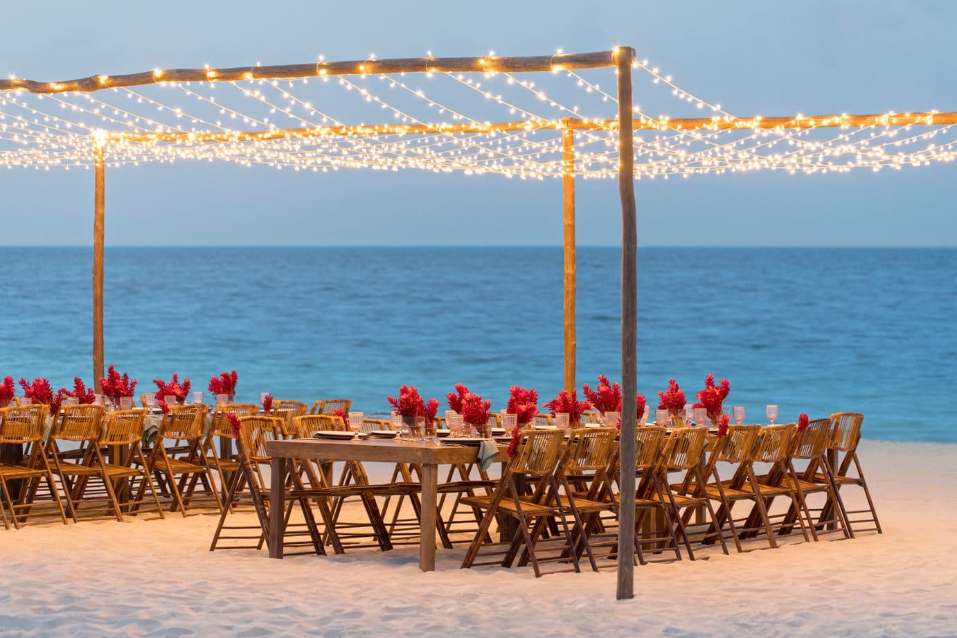 Beach Wedding — ceremony venue at Finest Playa Mujeres