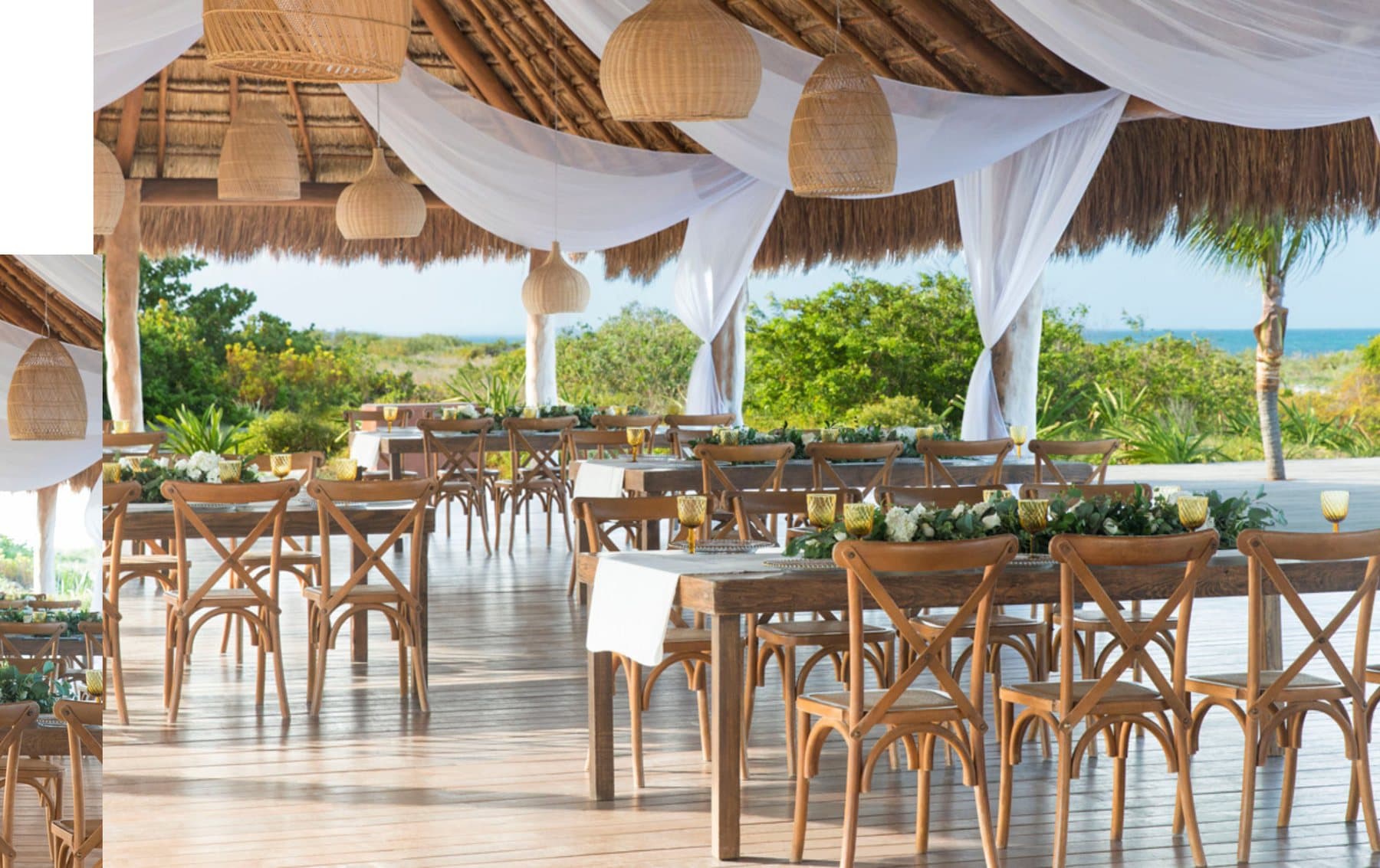 Grand Palapa — reception venue at Finest Playa Mujeres