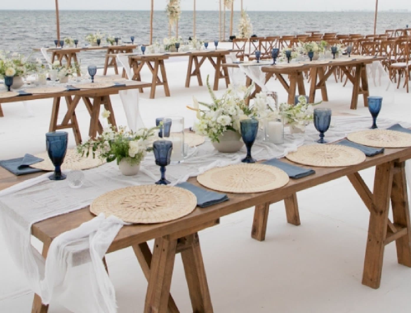 Beach Deck — ceremony venue at Garza Blanca Resort & Spa Cancun