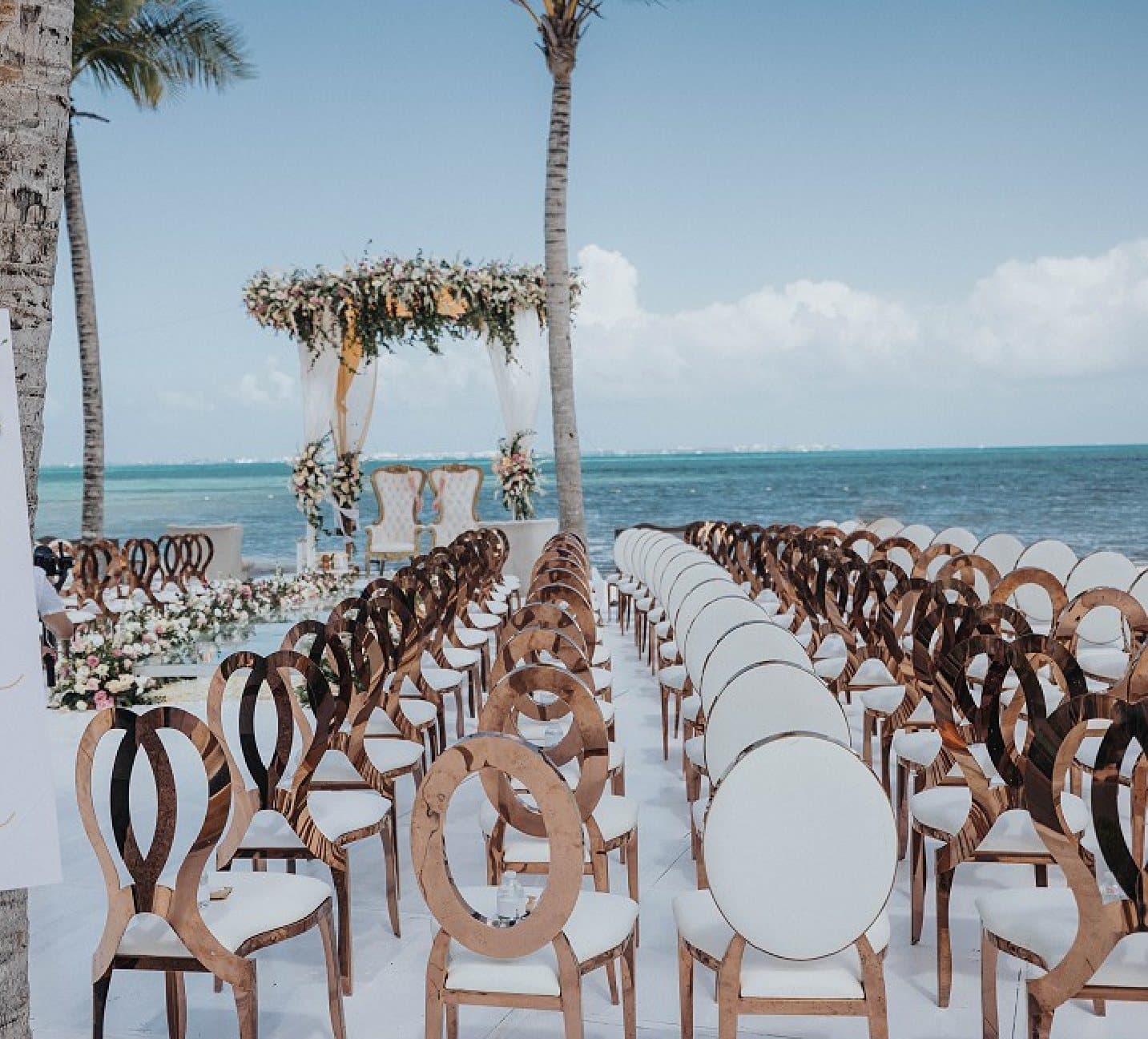 Cocos Beach — ceremony venue at Garza Blanca Resort & Spa Cancun