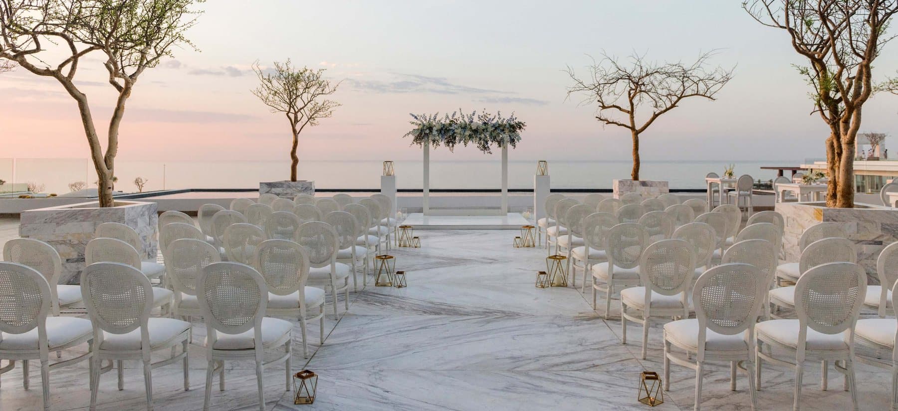 Rooftop Terrace — reception venue at Garza Blanca Los Cabos