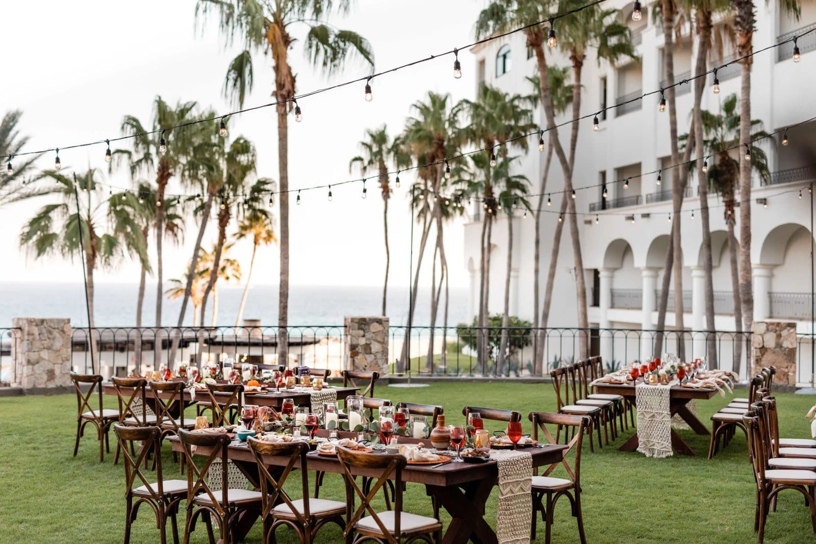 Black and Blue Marlin Terraces — reception venue at Hilton Los Cabos