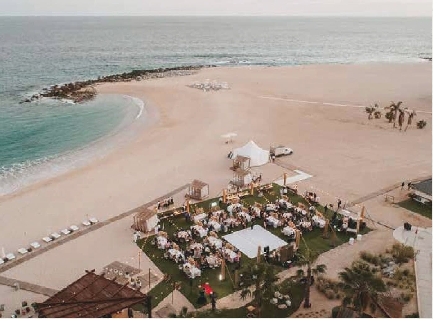 Resort Beach — ceremony venue at Hilton Los Cabos