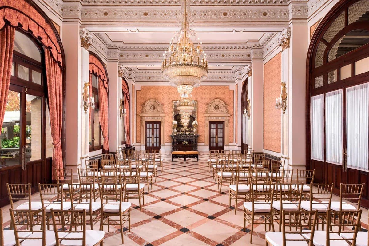 Andalucia Salon — ceremony venue at Hotel Alfonso XIII, a Luxury Collection Hotel, Seville