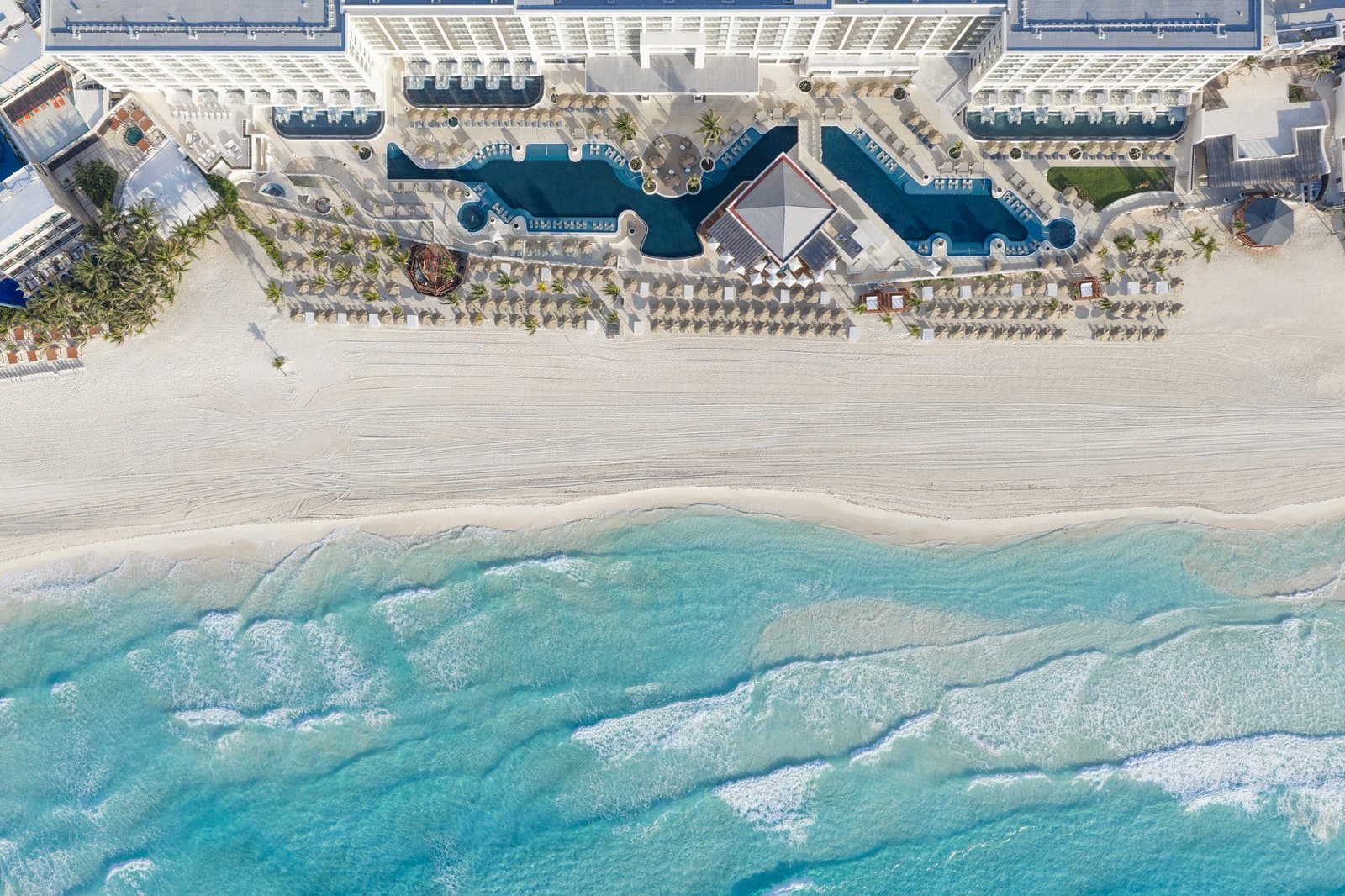 Beach — reception venue at Hyatt Zilara Cancun