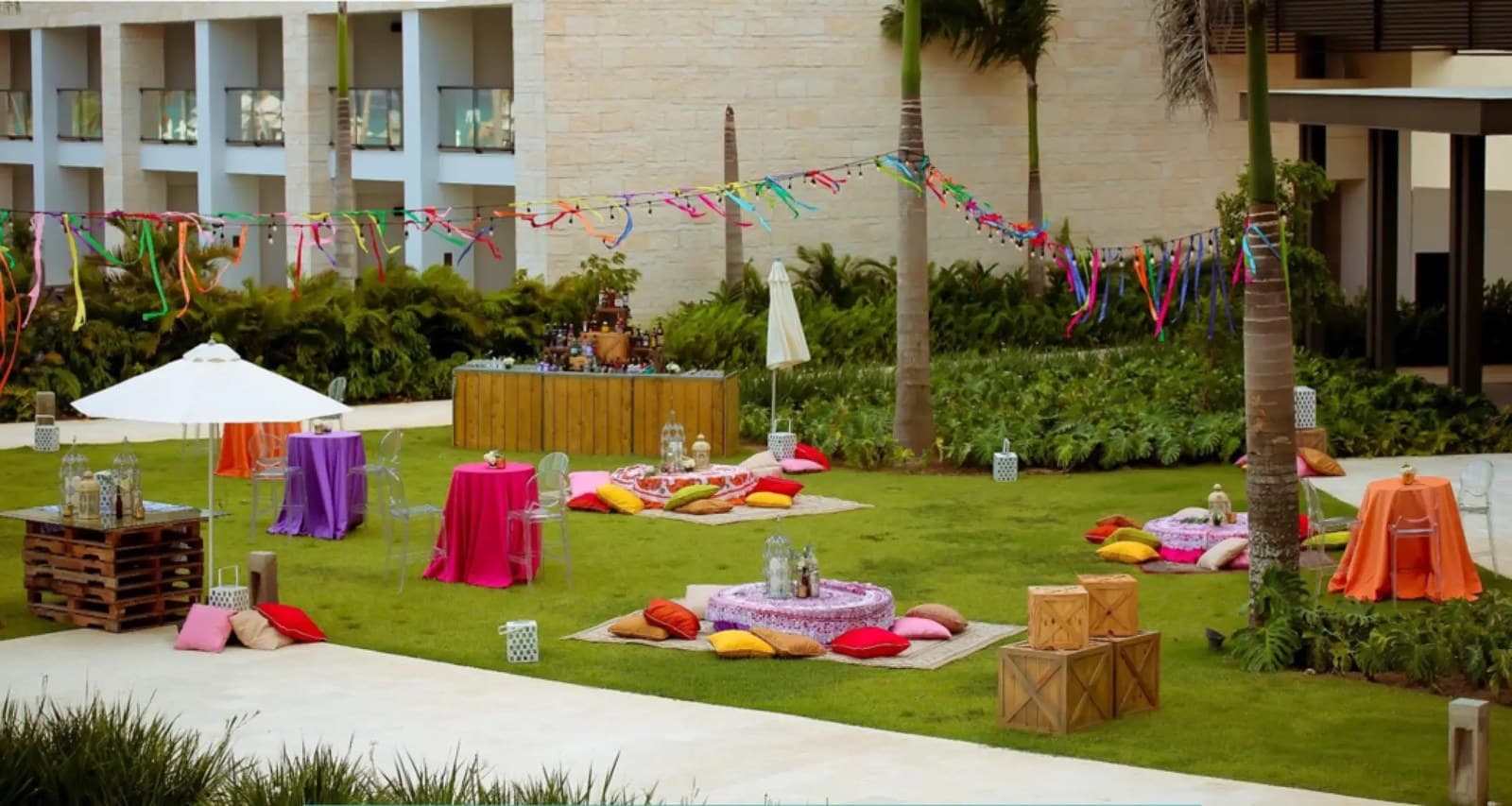 Santiago Lawn — reception venue at Hyatt Zilara Cap Cana