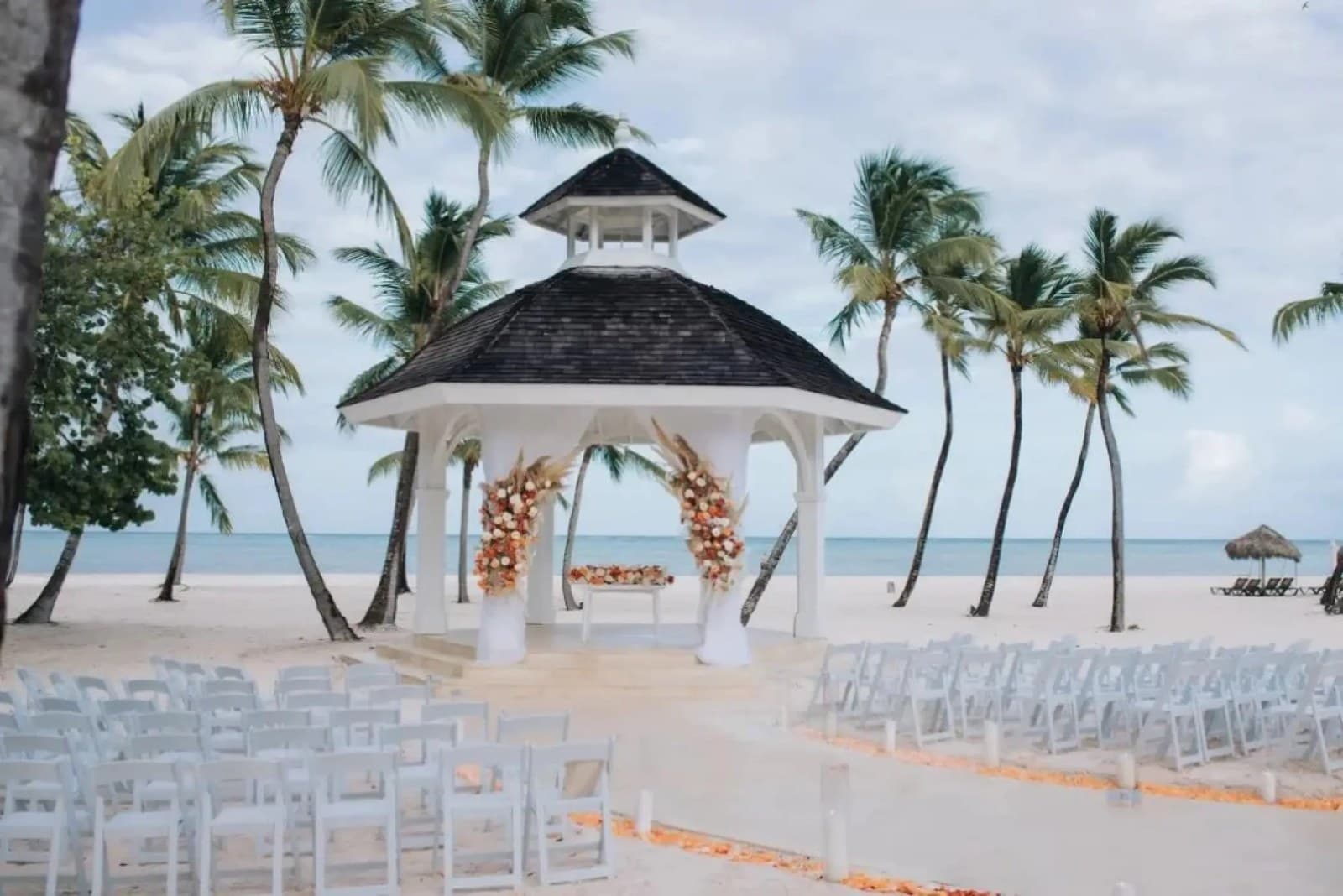 Ziva Beach Gazebo — ceremony venue at Hyatt Zilara Cap Cana