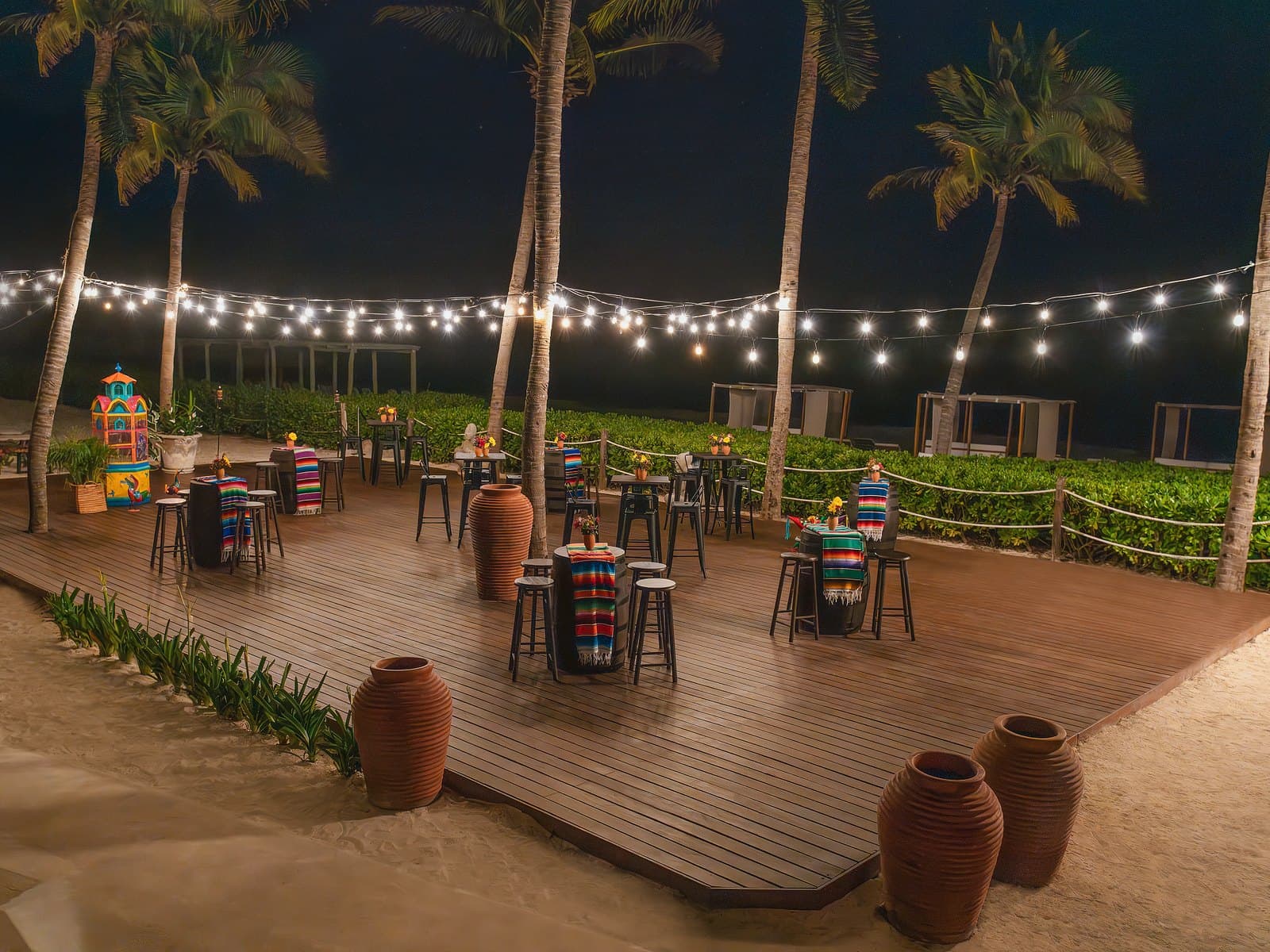 Lola Deck — reception venue at Hyatt Zilara Riviera Maya