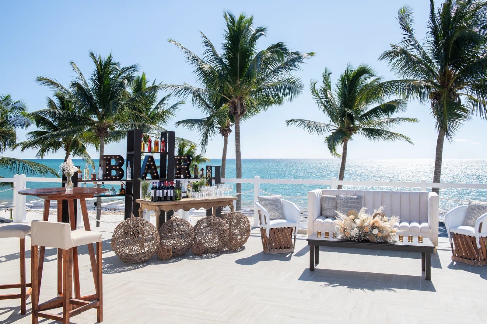 Lola Rooftop — cocktail venue at Hyatt Zilara Riviera Maya