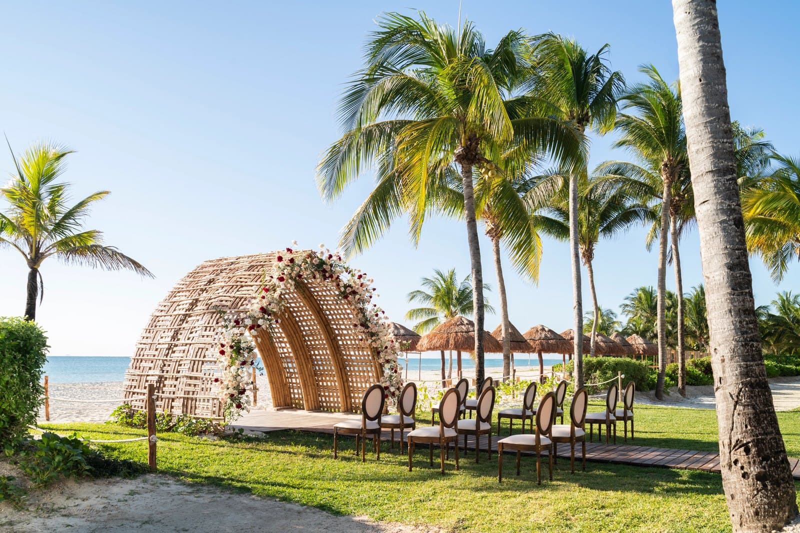 Oceanfront Garden Gazebo — ceremony venue at Hyatt Zilara Riviera Maya
