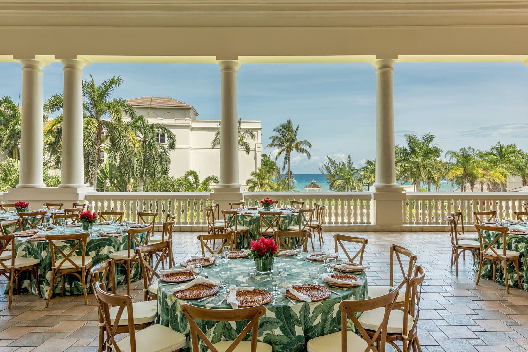 Ballroom Terrace — reception venue at Hyatt Zilara Rose Hall
