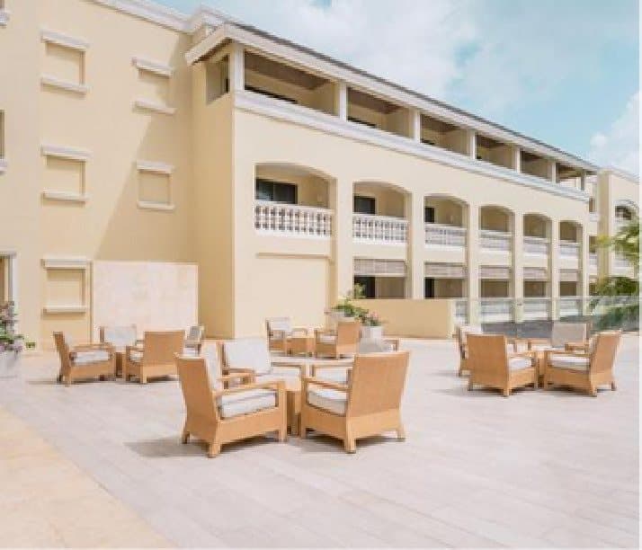 Bob Marley Terrace — reception venue at Iberostar Waves Rose Hall Beach