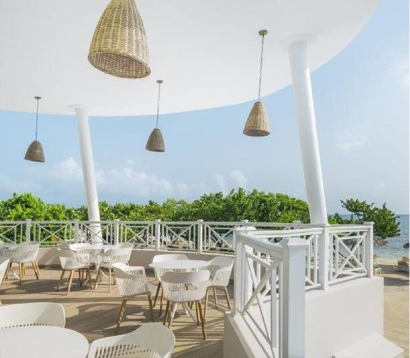 “Deep Blue” Pool & Beach Bar — reception venue at Iberostar Waves Rose Hall Beach
