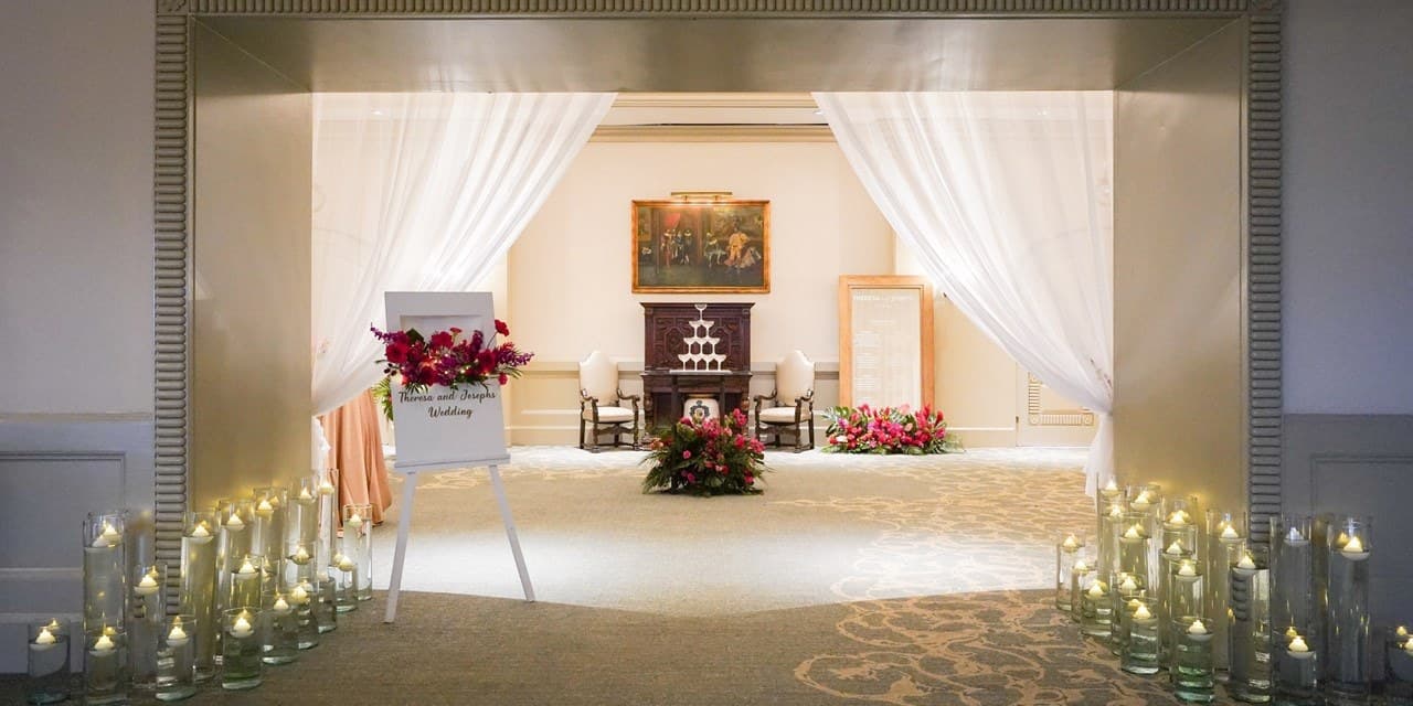 Plaza Ballroom — reception venue at Kempinski Hotel Cancun