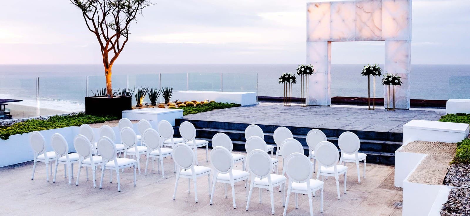 Wind Terrace — ceremony venue at Le Blanc Spa Resort Los Cabos