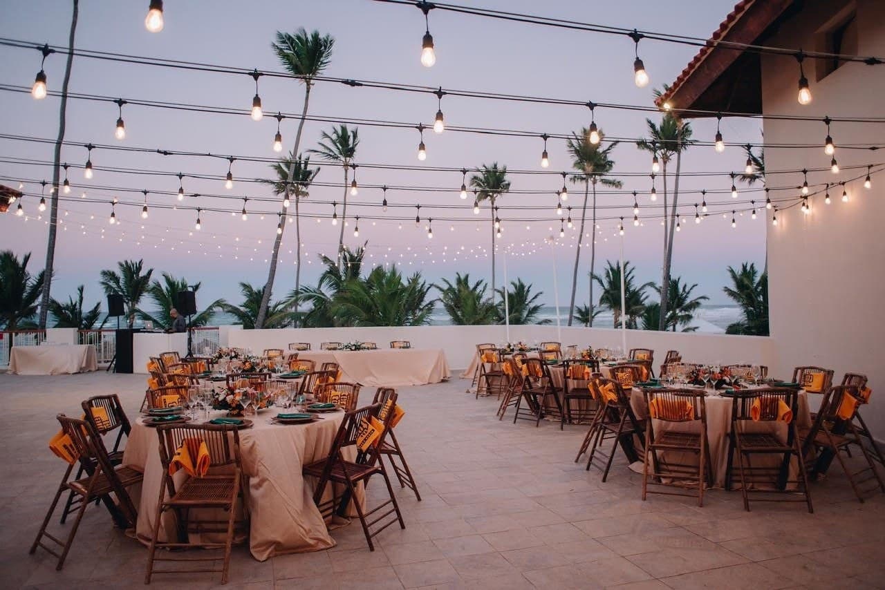Wedding Terrace — reception venue at Majestic Mirage Punta Cana