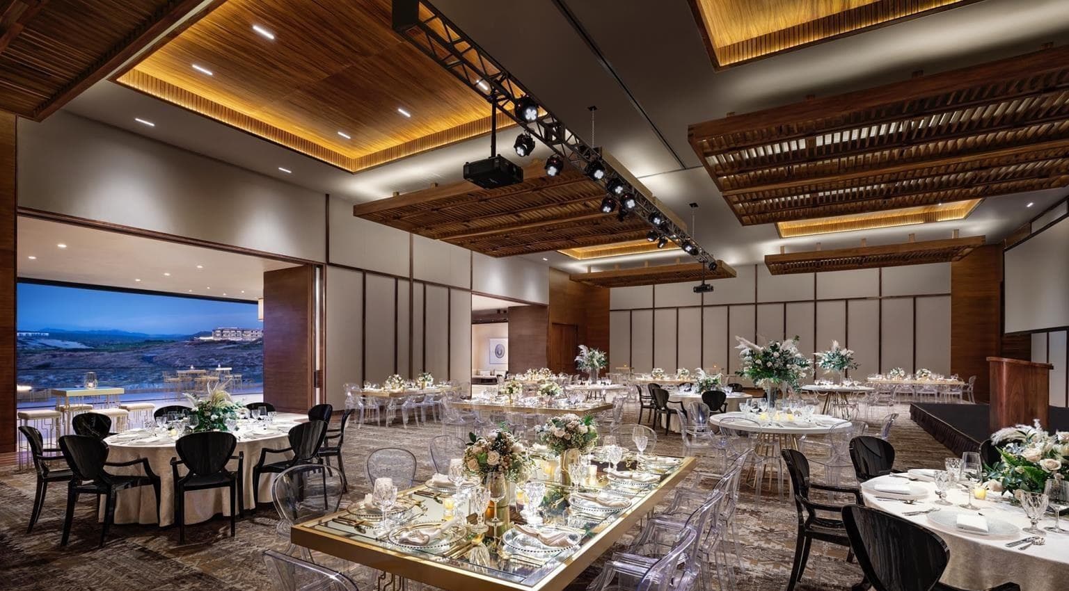 Tsuki Ballroom — reception venue at Nobu Hotel Los Cabos