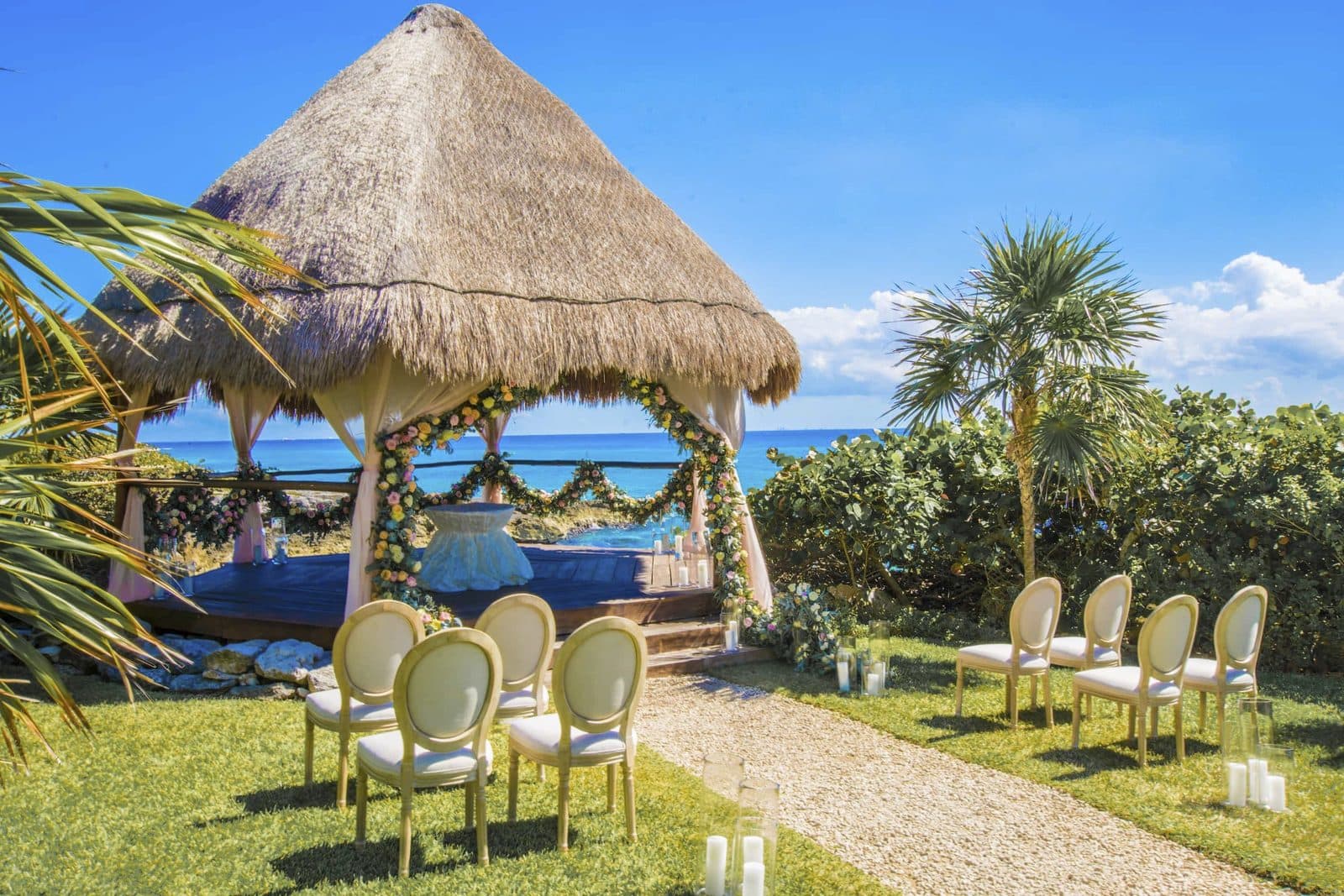 Garden Gazebo — ceremony venue at Occidental at Xcaret Destination