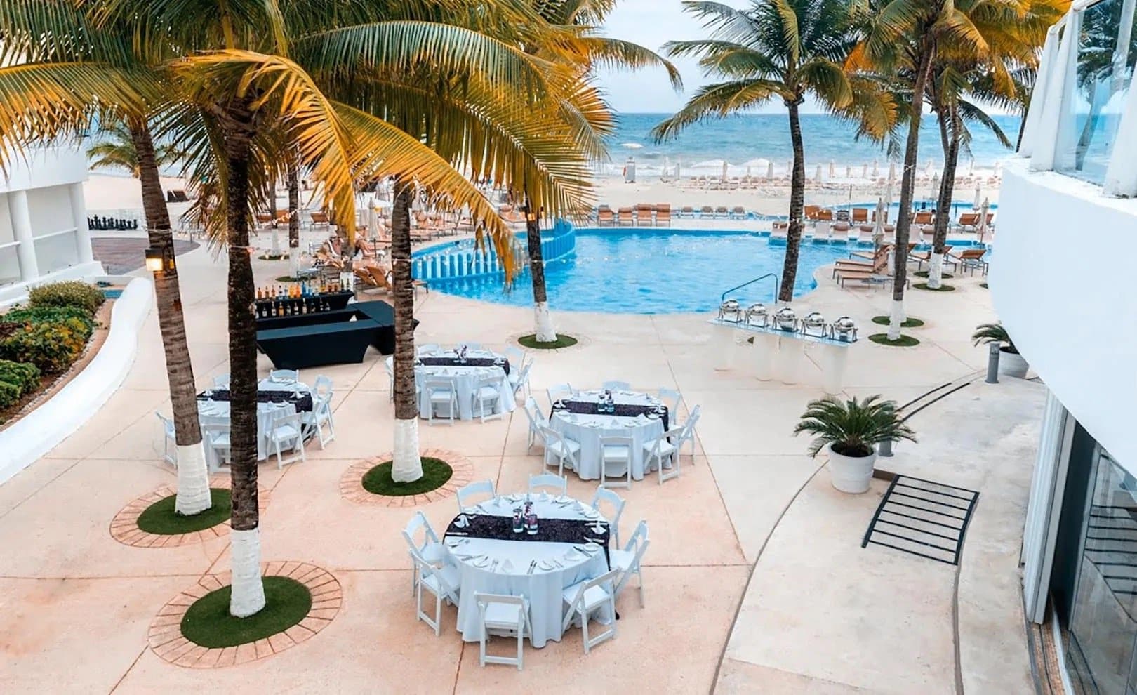 Momo Terrace — reception venue at Playacar Palace