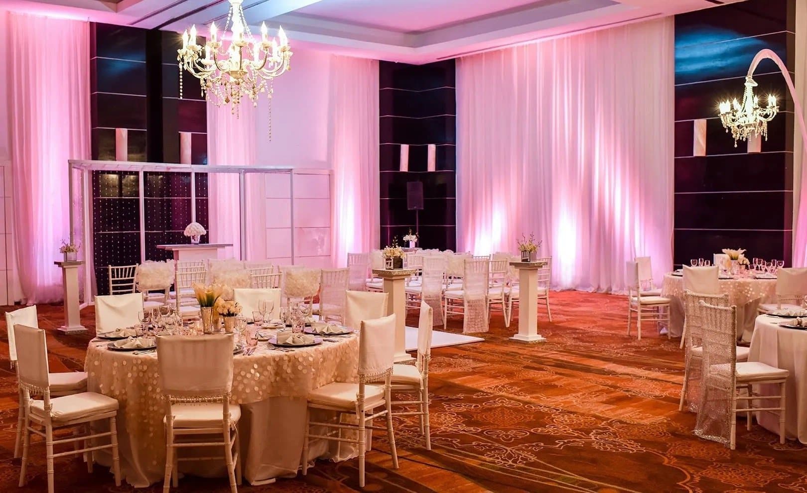 Riviera Ballroom — reception venue at Playacar Palace