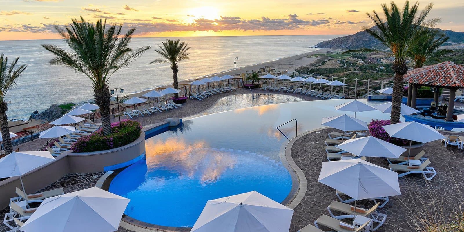 Pool Decks — reception venue at Pueblo Bonito Los Cabos