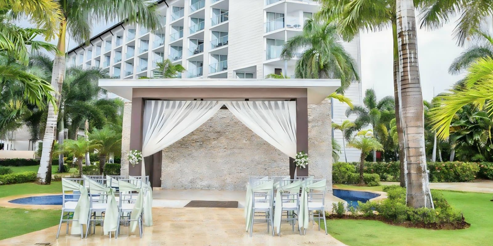 Garden Gazebo — ceremony venue at Royalton Blue Waters Jamaica