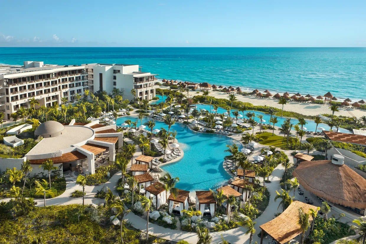 Infinity Pool Terrace — reception venue at Secrets Playa Blanca Costa Mujeres