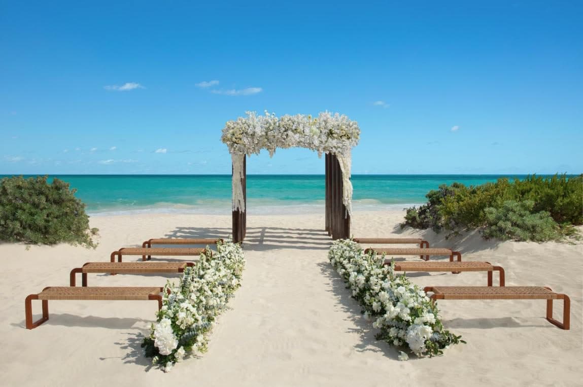 Wedding Gazebo — ceremony venue at Secrets Playa Blanca Costa Mujeres