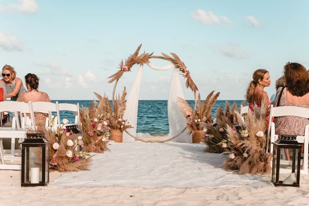 Beach — ceremony venue at Secrets Playa Mujeres Golf & Spa Resort