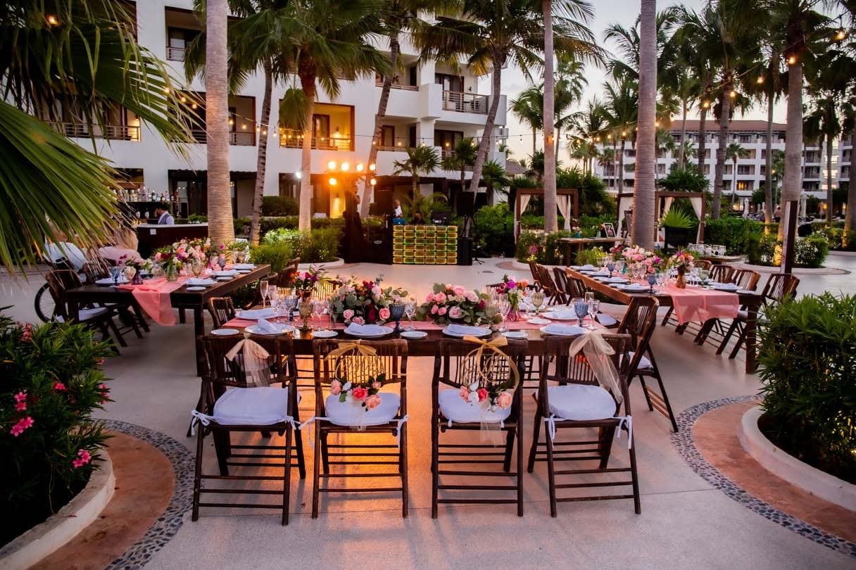 Infinity Terrace — reception venue at Secrets Playa Mujeres Golf & Spa Resort